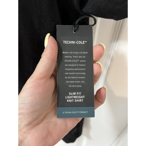 KENNETH COLE SLIM FIT LIGHT WEIGHT KNIT T-SHIRT Different Sizes NWT - Picture 7 of 9